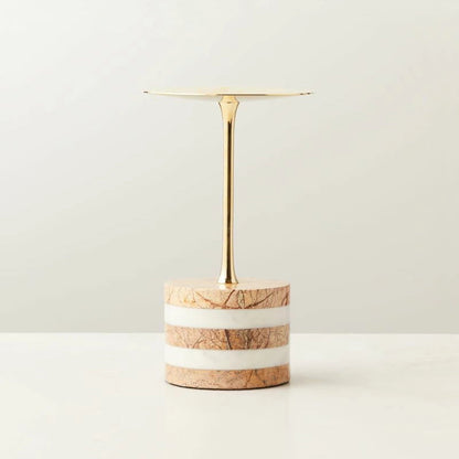 Esmon Marble Candle Stand
