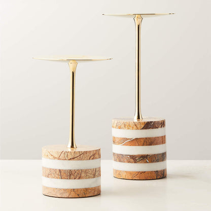 Esmon Marble Candle Stand