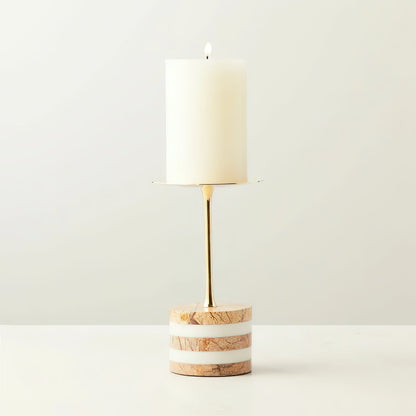 Esmon Marble Candle Stand