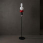 Esmon Glass Pebble Floor Lamp