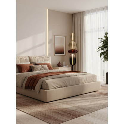 Esmon Glass Pebble Floor Lamp