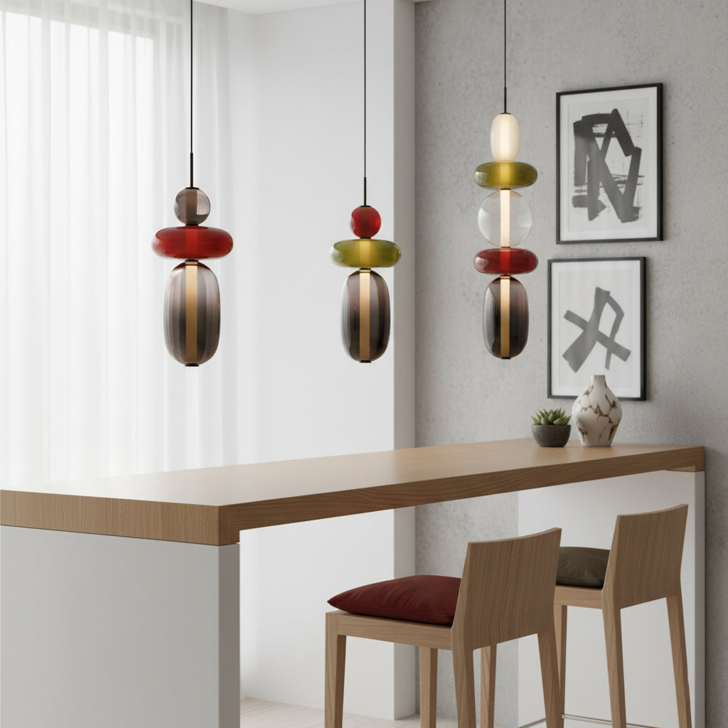 Stained Glass Pendant Lamp