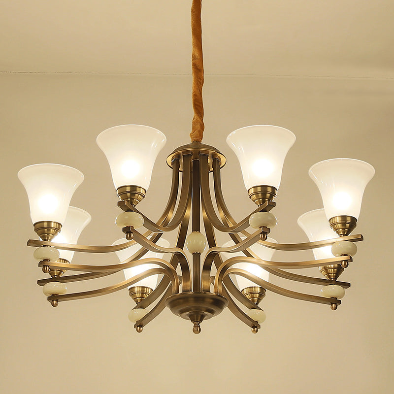Stanford Glass Chandelier