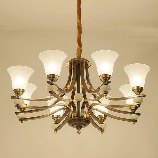 Stanford Glass Chandelier