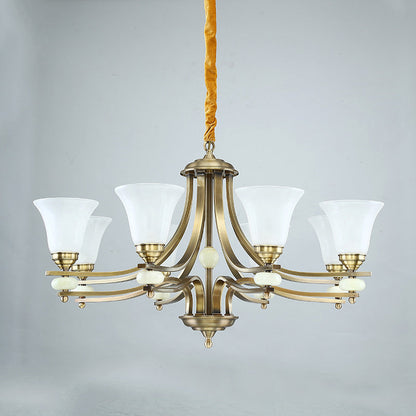 Stanford Glass Chandelier