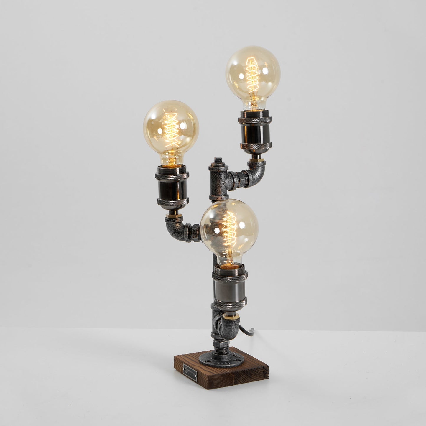 Steampunk Pipe Table Lamp
