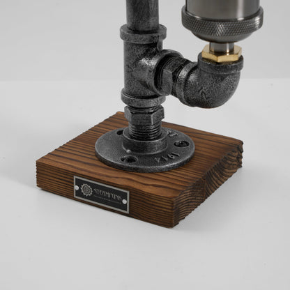 Steampunk Pipe Table Lamp