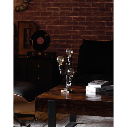 Steampunk Pipe Table Lamp