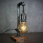 Steampunk Pipe Table Lamp