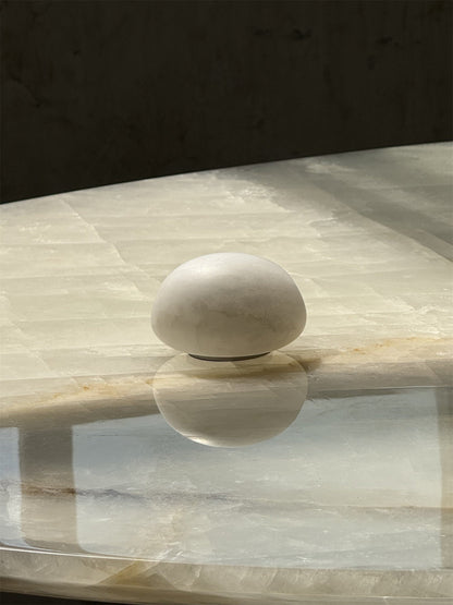 Alabaster Petite Portable Lamp (Built-in Battery)