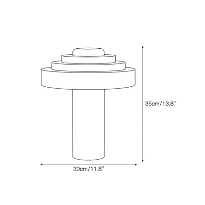 Stratelle Alabaster Table Lamp