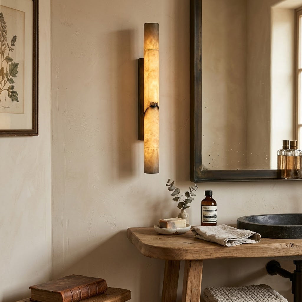 Sumatra Alabaster Wall Sconce