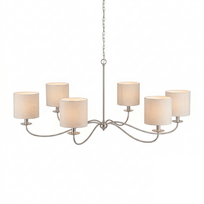 Sweeping Iron Chandelier