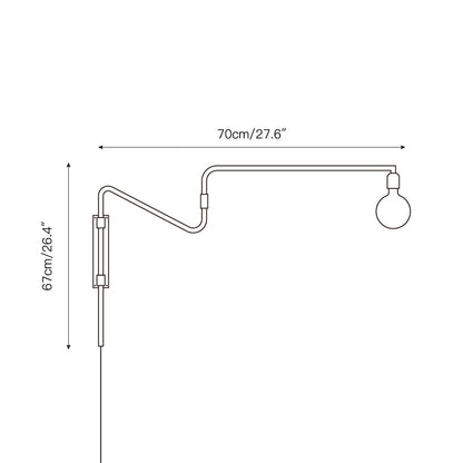 Swing Plug-in Wall Lamp