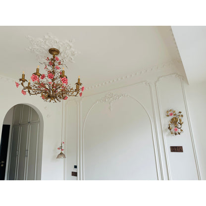 Symphony Rose Basket Sconce