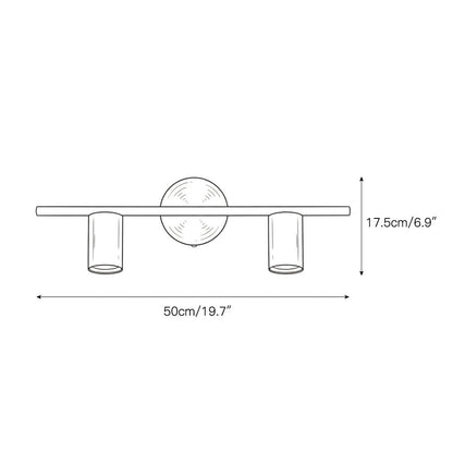 Quartzite Adjustable Head Wall/Ceiling Lamp