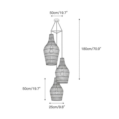 Taylor Rattan Pendant Lamp