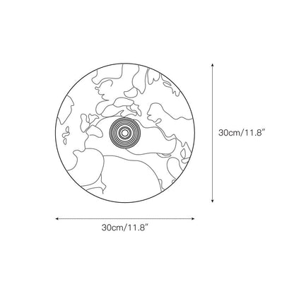 Isolde Round Marble Sconce