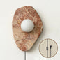 Gilia Marble Plug-in Wall Lamp