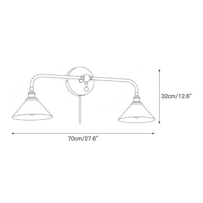 Alentejo Plug-in Wall Sconce