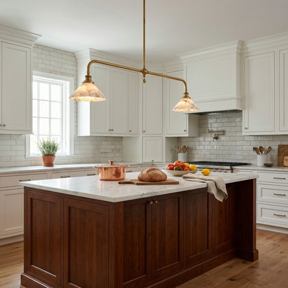 Thetford Alabaster Pendant Light