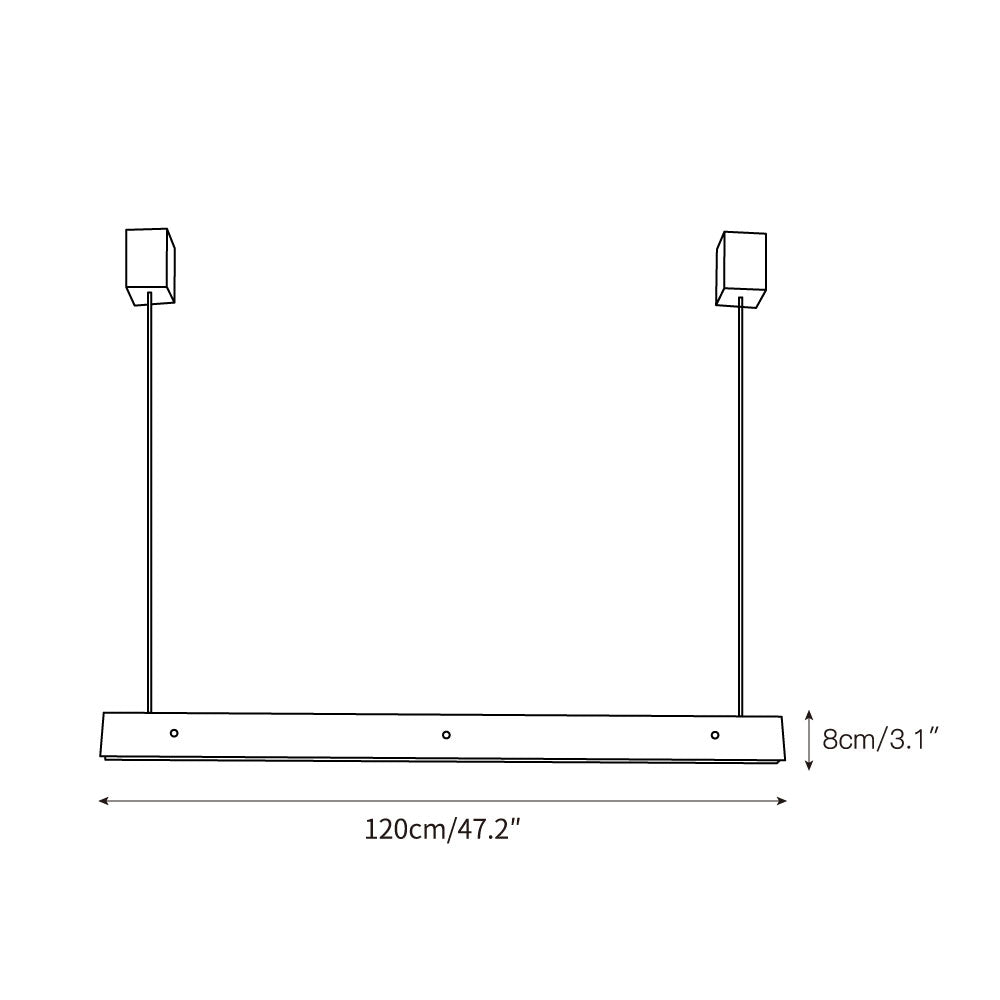 Tile Linear Pendant Lamp