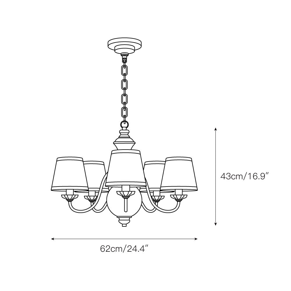 Tofty Chandelier