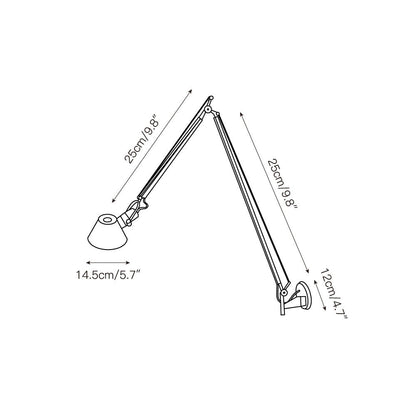 Dovora Rocker Arm Plug-in Sconce