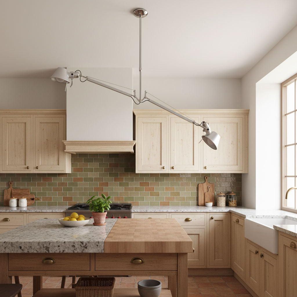 Dovora Rocker Arm Pendant Lamp