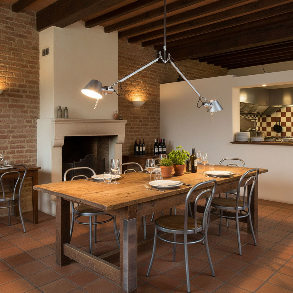 Dovora Rocker Arm Pendant Lamp