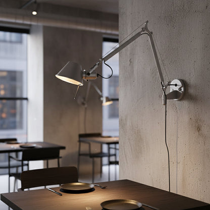 Dovora Rocker Arm Plug-in Sconce