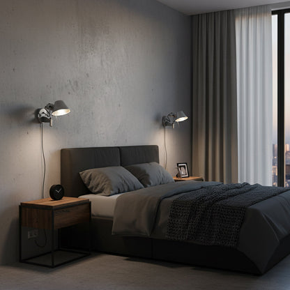 Dovora Rocker Arm Plug-in Sconce