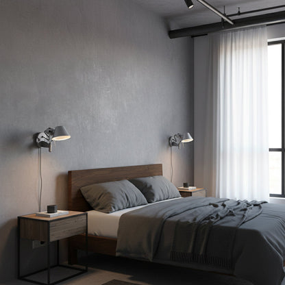 Dovora Rocker Arm Plug-in Sconce