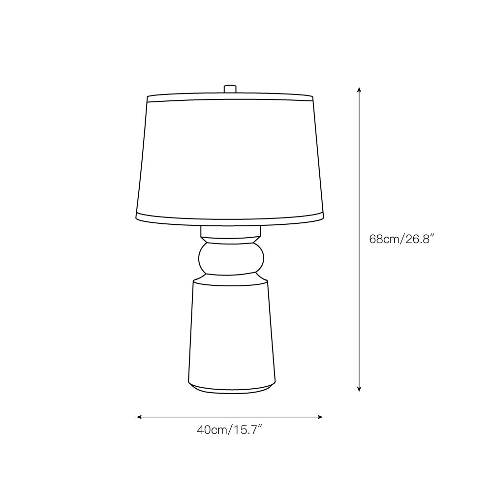 Kelvin Natural Wood Table Lamp