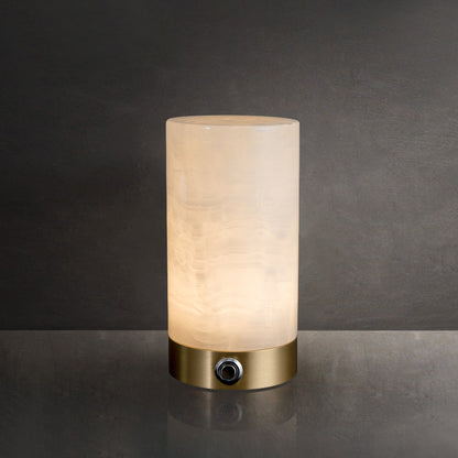 Kelvin Alabaster Table Lamp (built-in battery)