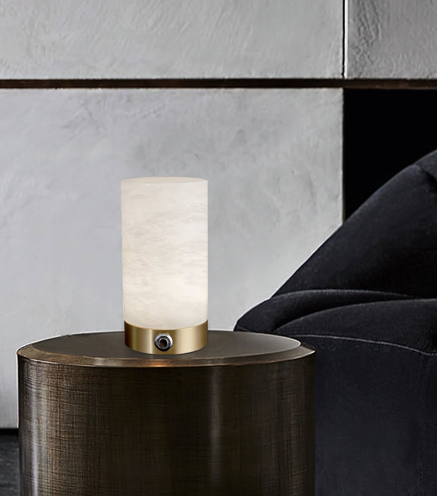 Kelvin Alabaster Table Lamp (built-in battery)