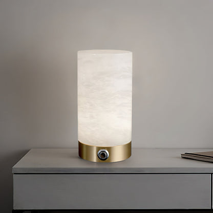 Kelvin Alabaster Table Lamp (built-in battery)