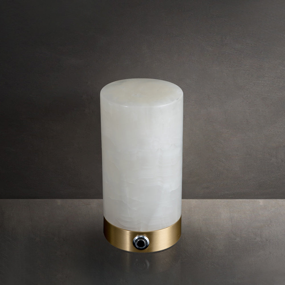 Kelvin Alabaster Table Lamp (built-in battery)