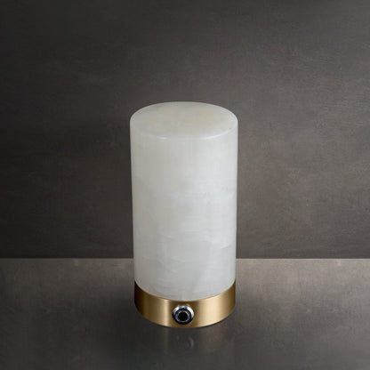 Kelvin Alabaster Table Lamp (built-in battery)