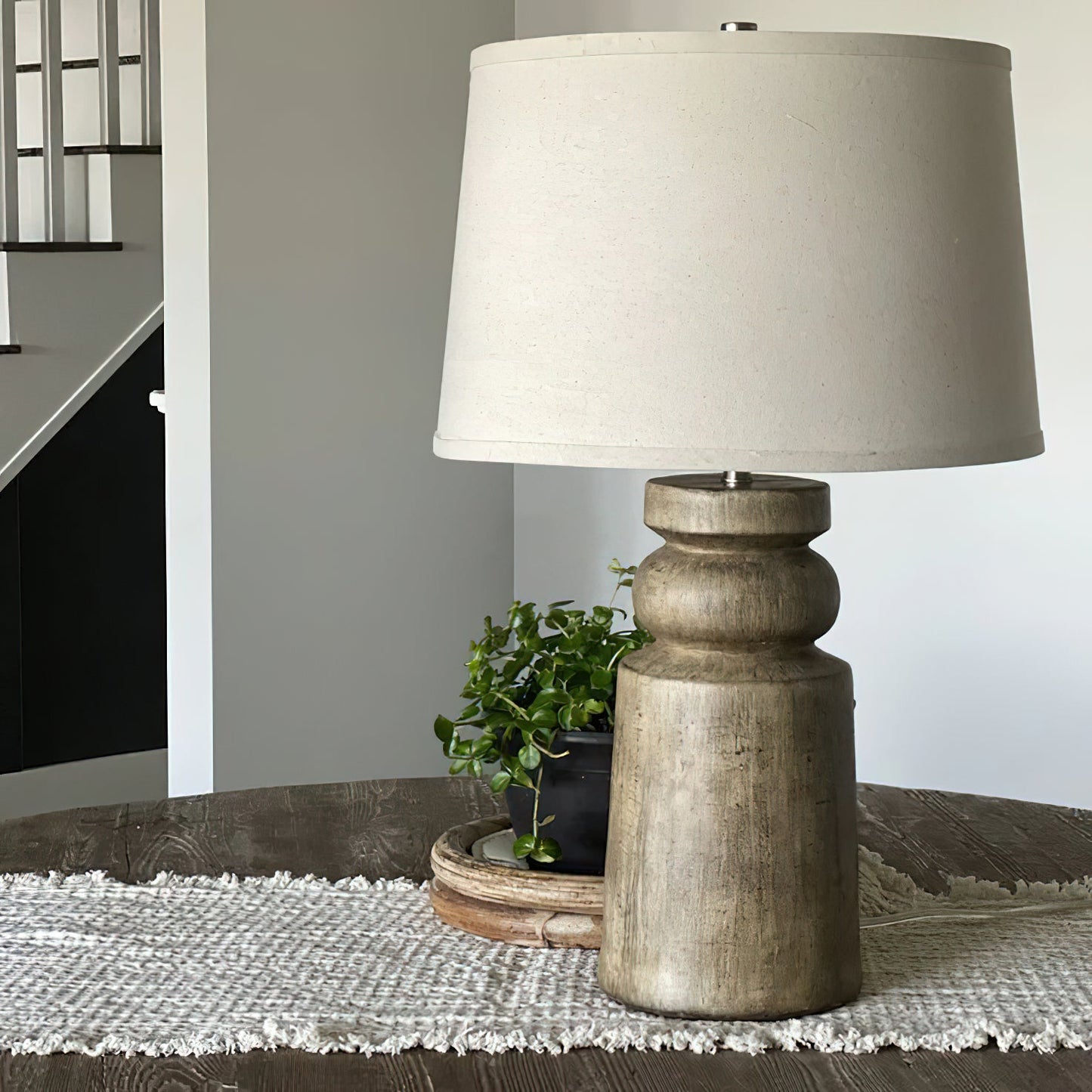 Kelvin Natural Wood Table Lamp