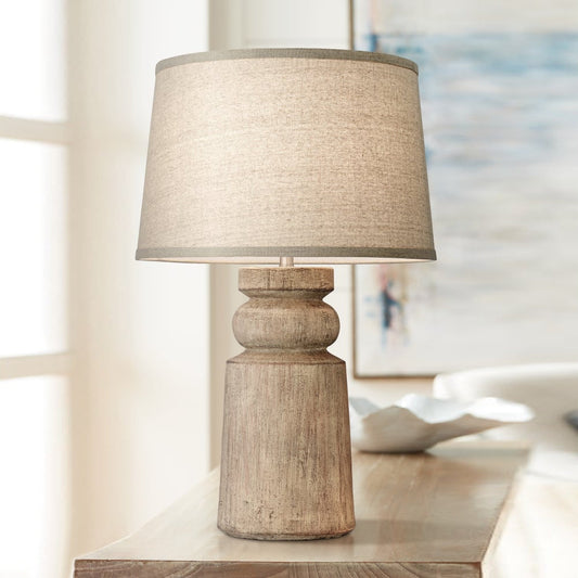 Kelvin Natural Wood Table Lamp