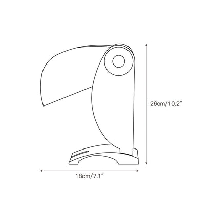 Toucan Table Lamp (Built-in Battery)