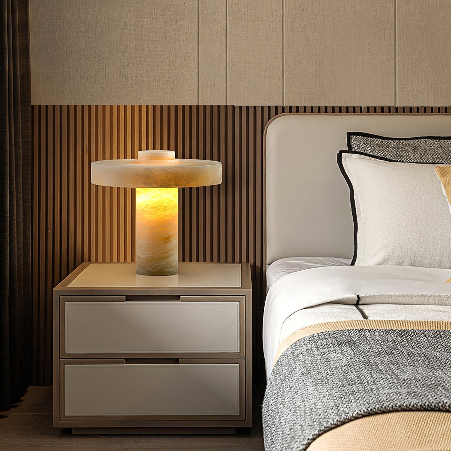 Tramonto Alabaster Table Lamp