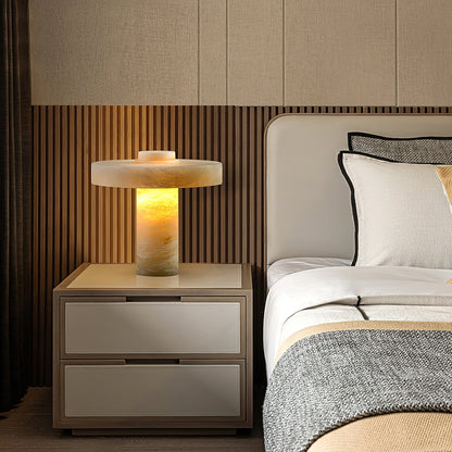 Tramonto Alabaster Table Lamp