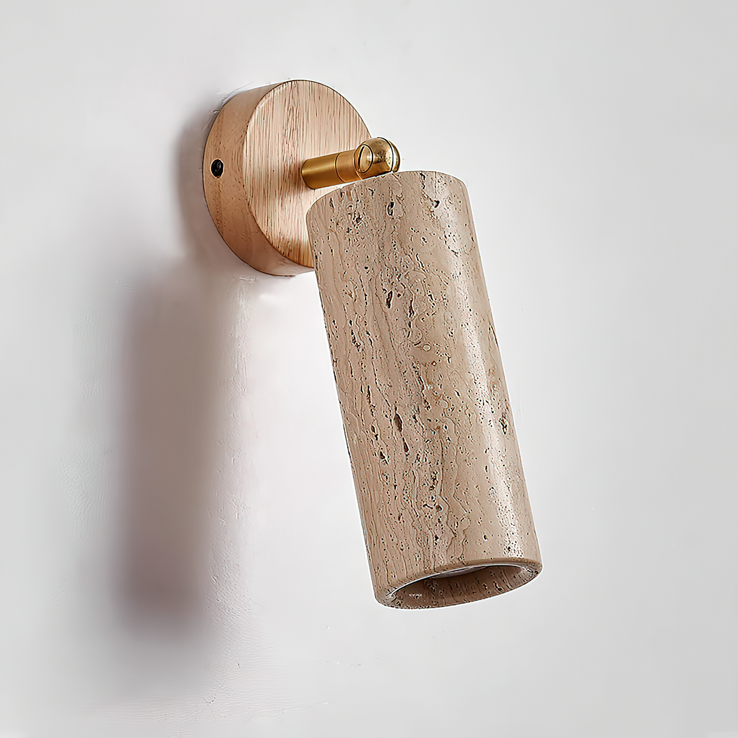 Travertine Mireille Wall Lamp