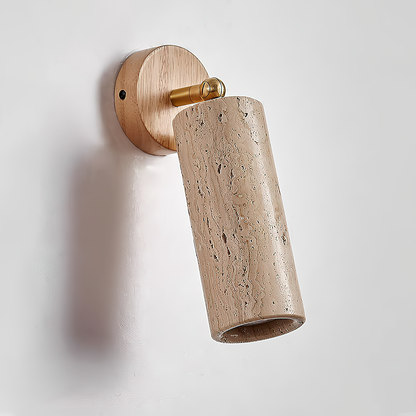 Travertine Mireille Wall Lamp