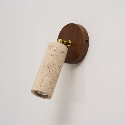 Travertine Mireille Wall Lamp