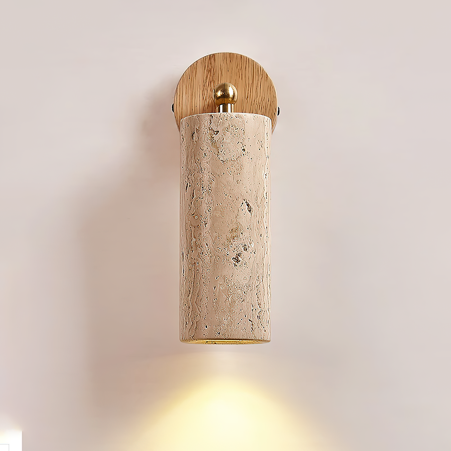 Travertine Mireille Wall Lamp
