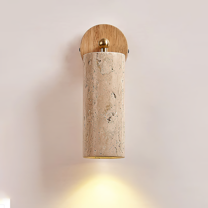 Travertine Mireille Wall Lamp