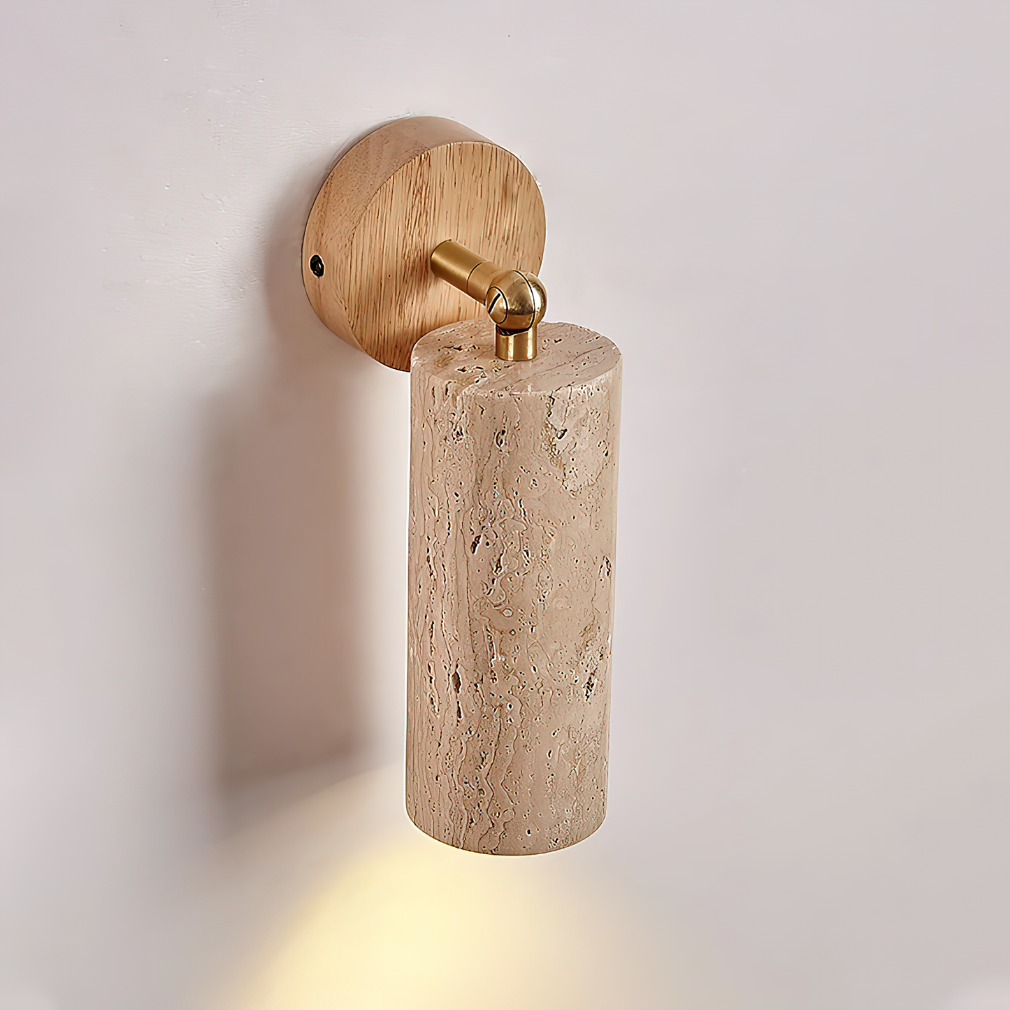 Travertine Mireille Wall Lamp